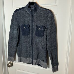 INC International Concepts Men’s Full-Zip Knit Sweater Jacket